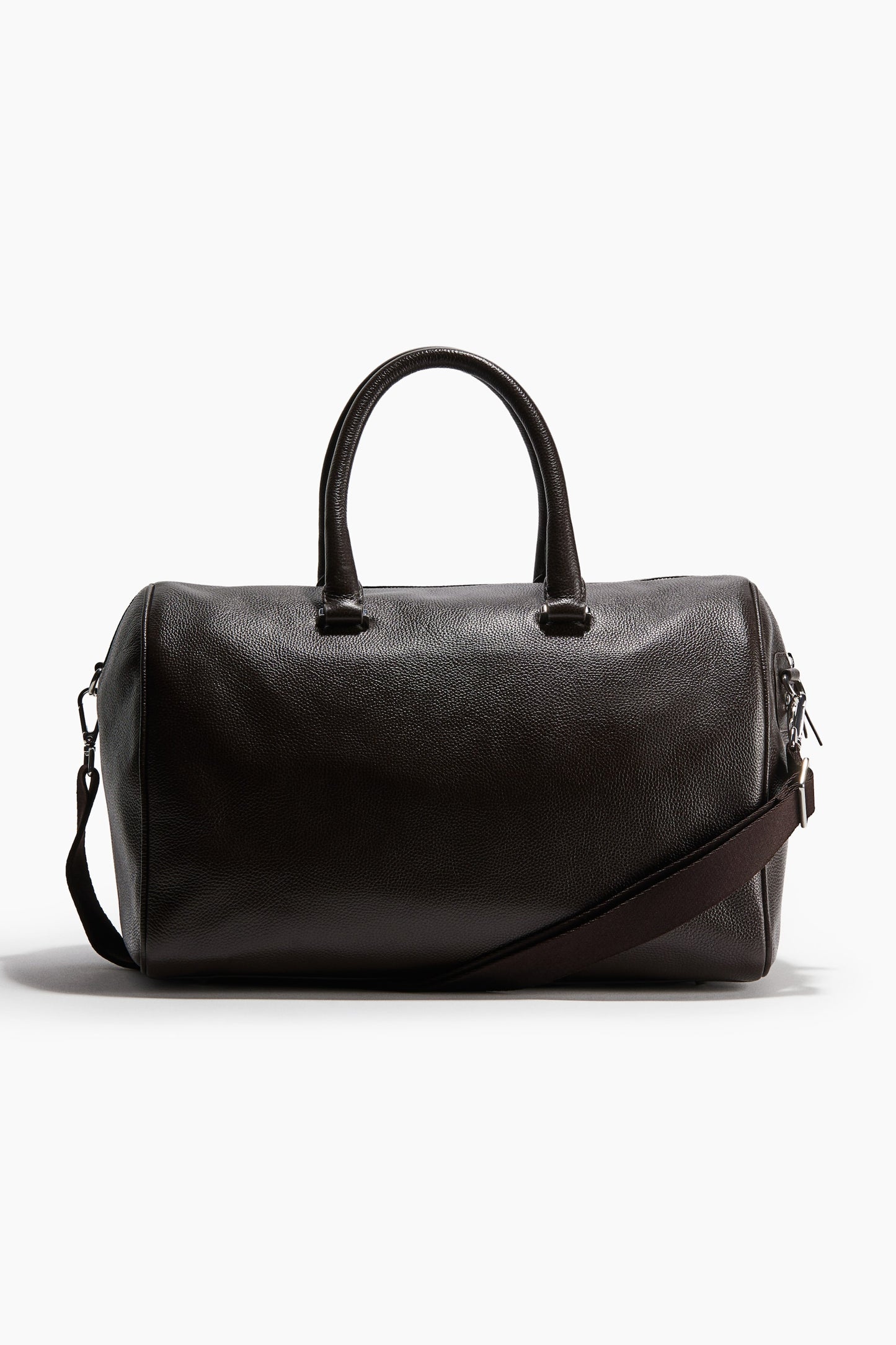 Leather weekend bag