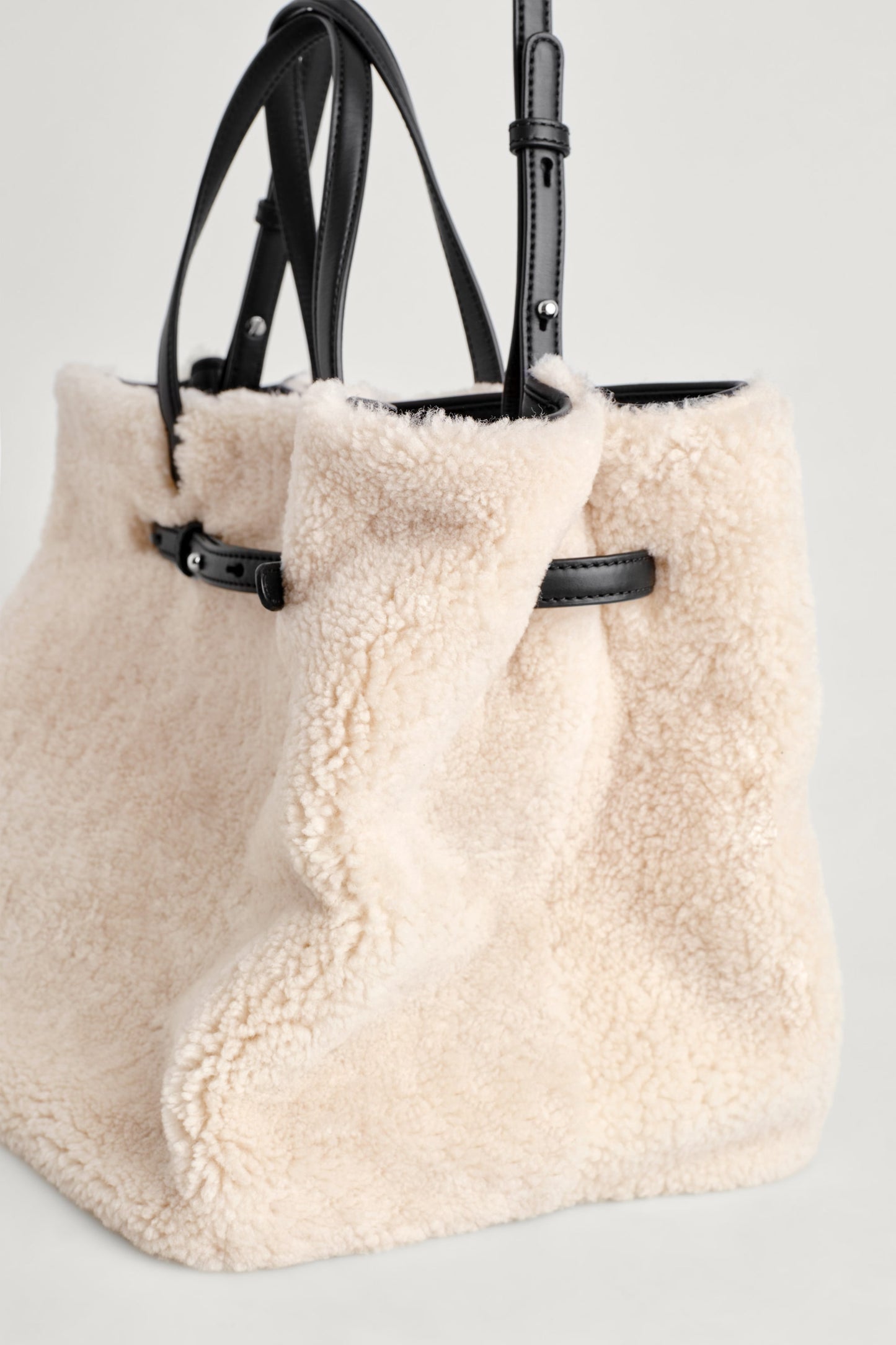 Chalet Shearling Tote Bag