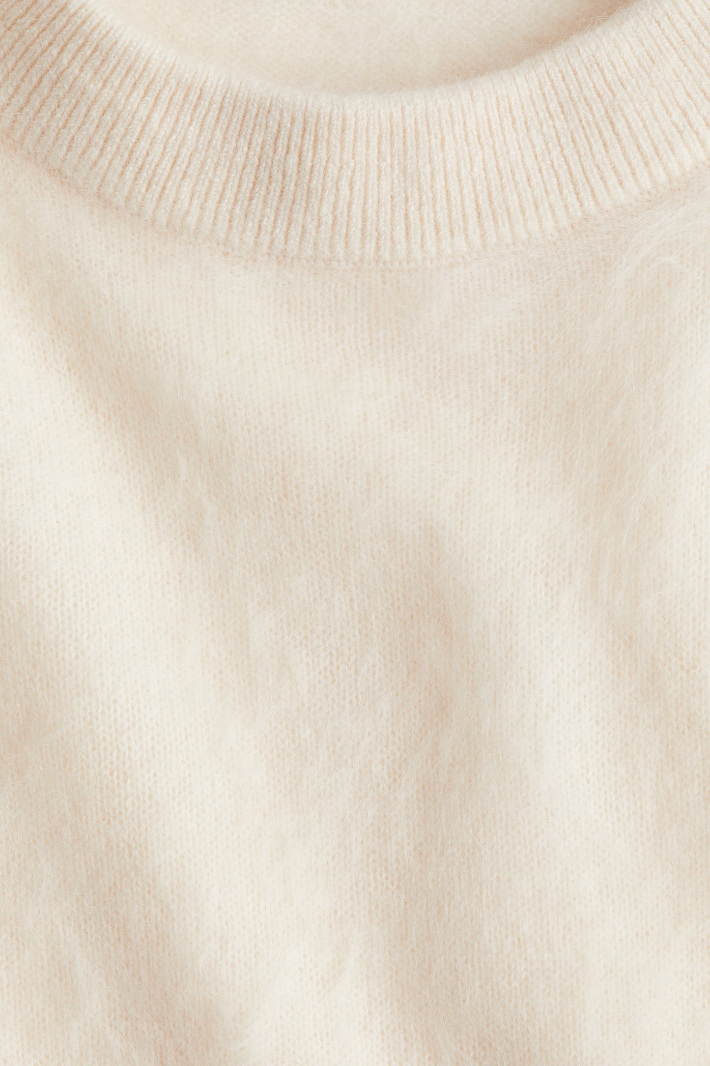 Brushed cashmere top