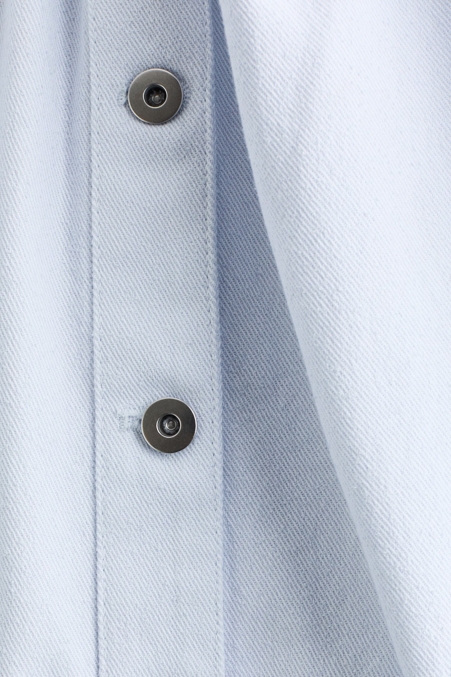 Shoulder-pad twill shirt