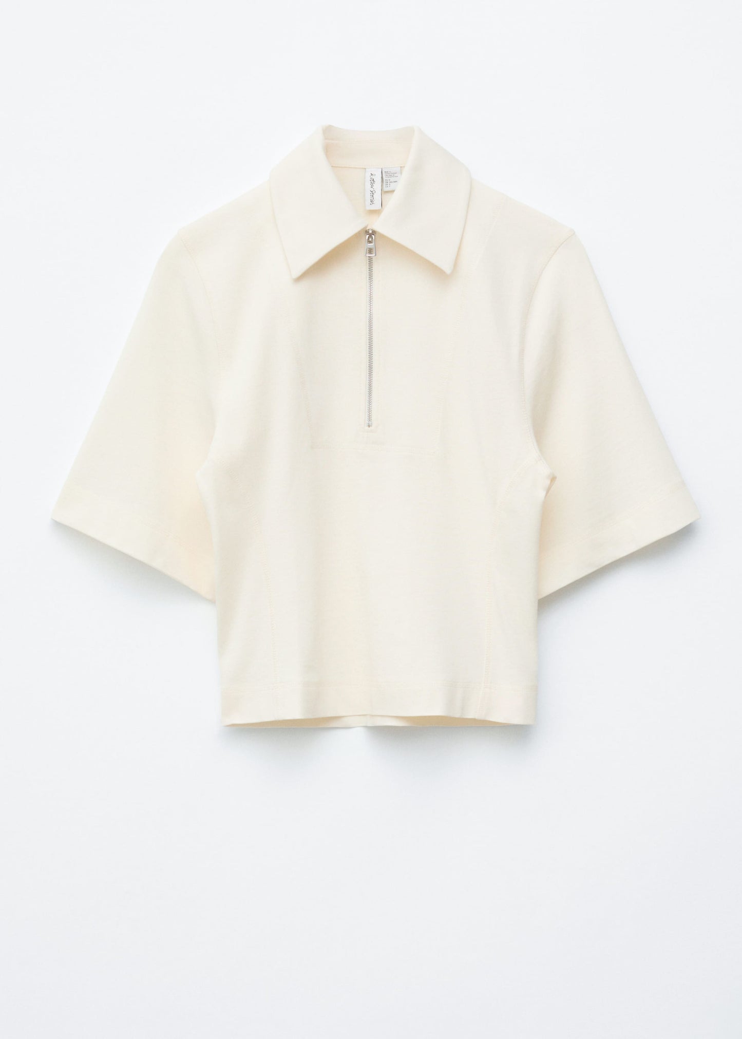 Half-Zip Polo Top