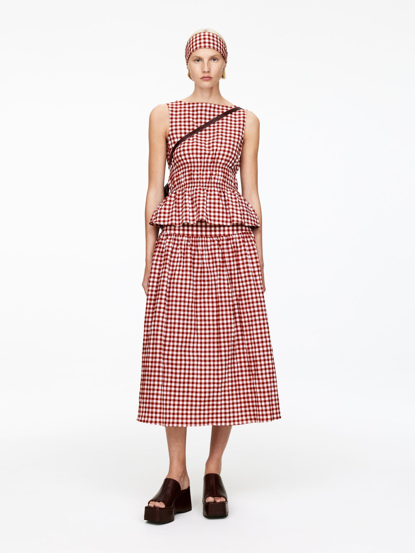 Seersucker Skirt