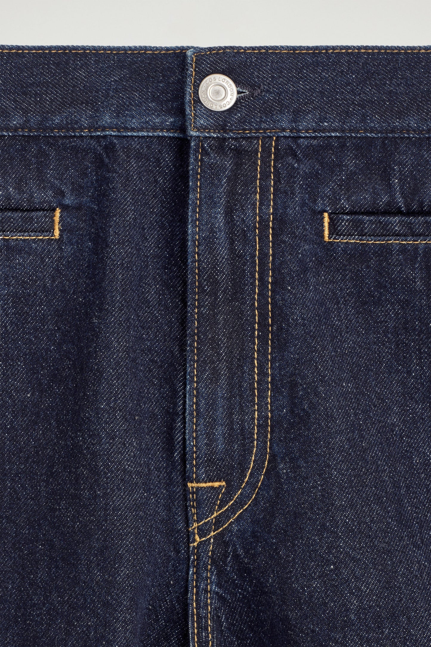 Pocket-Detail Denim Shorts
