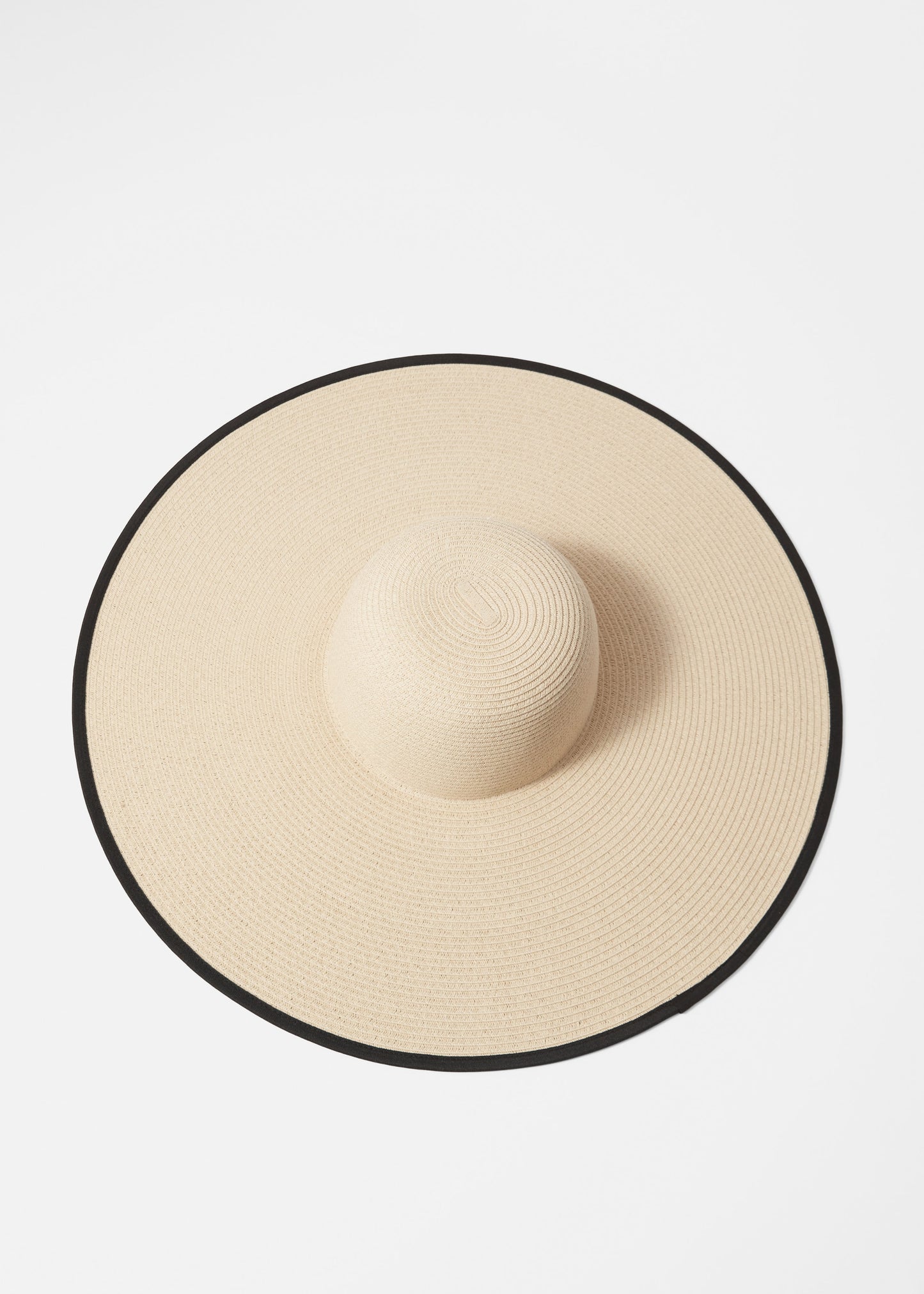 Wide-Brim Straw Hat