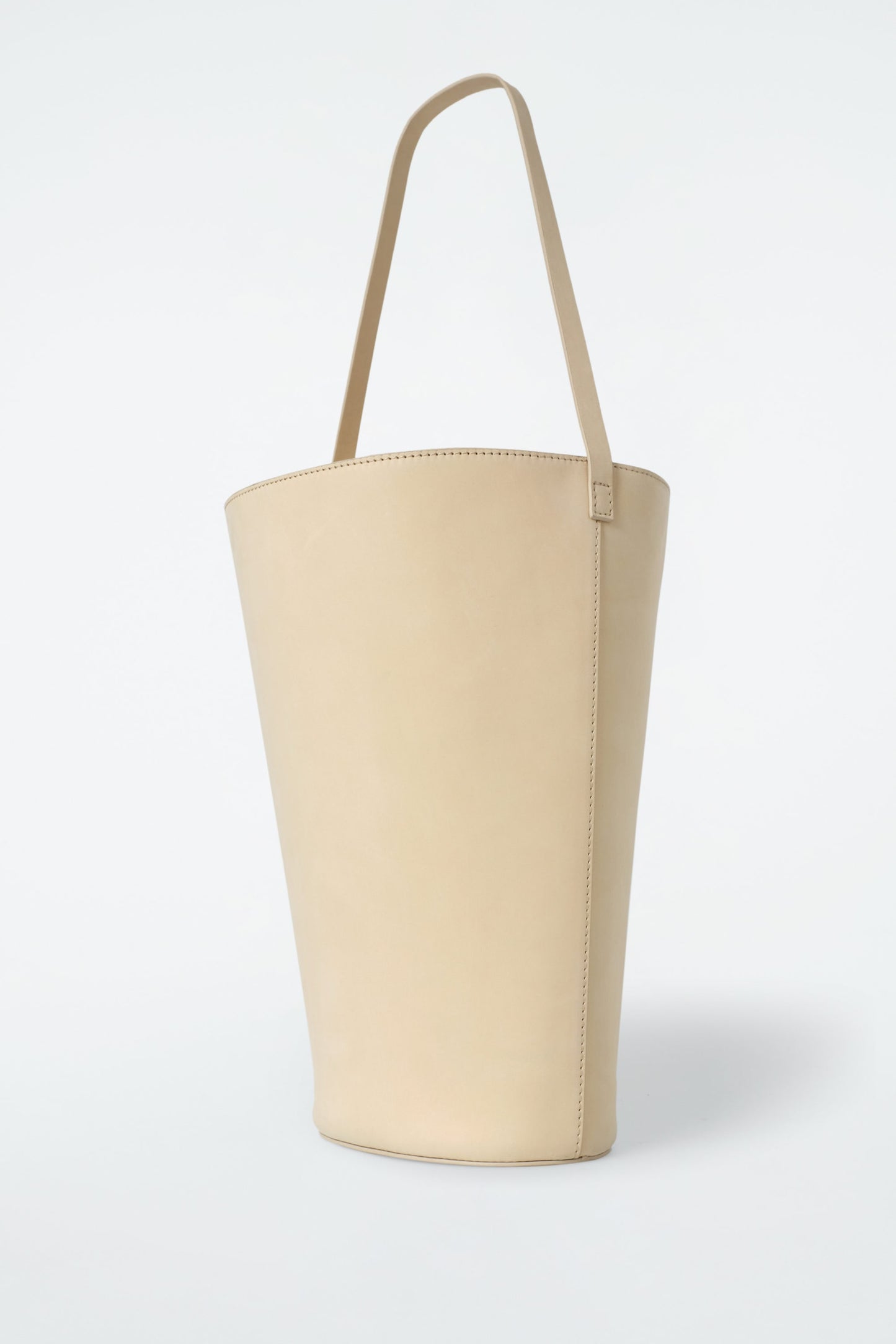Nubuck bucket bag
