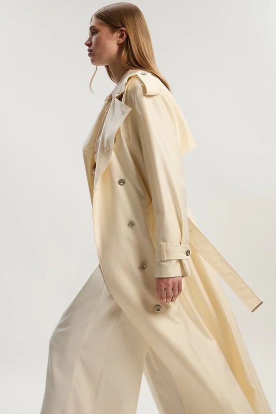 Soft Signature Trench Coat