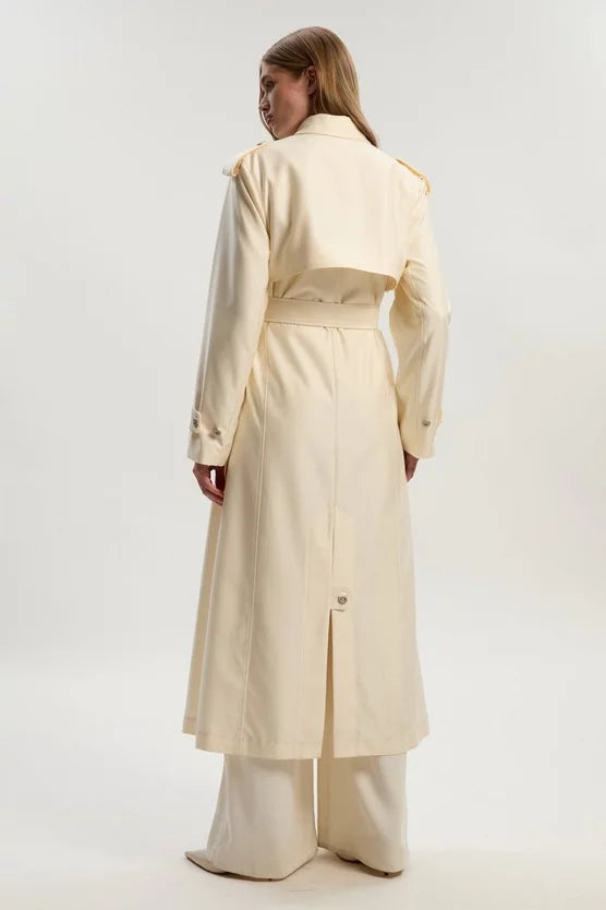 Soft Signature Trench Coat