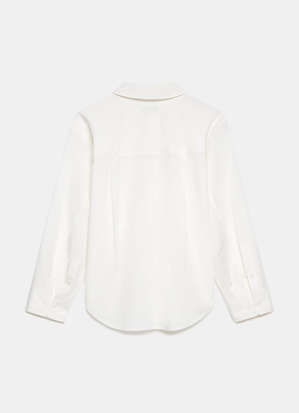 White Oversized Tailored Shirt