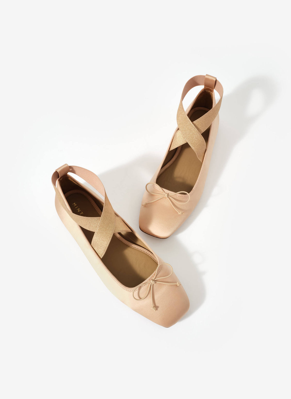 Kallie Pink Strappy Ballet Flats
