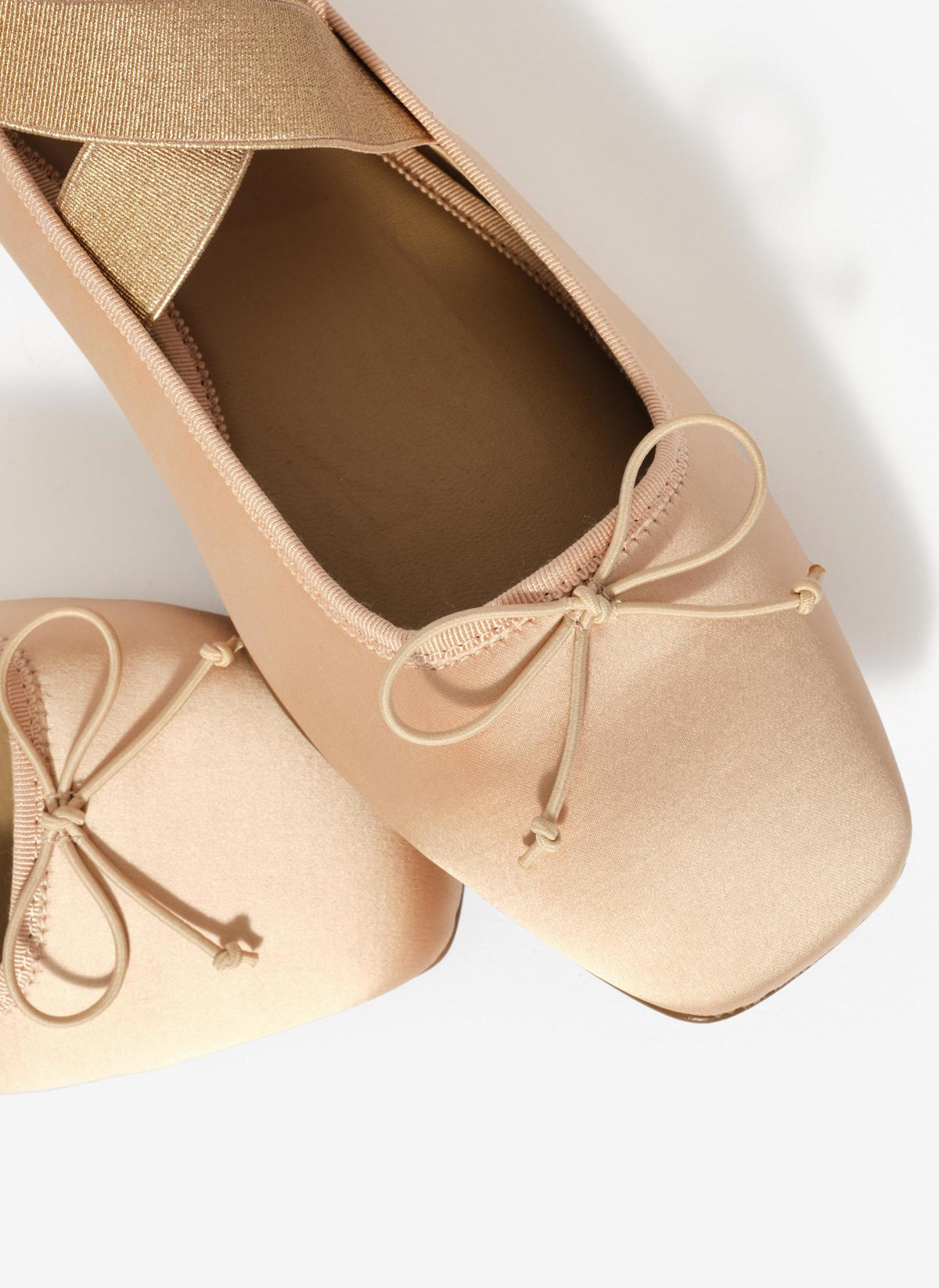 Kallie Pink Strappy Ballet Flats