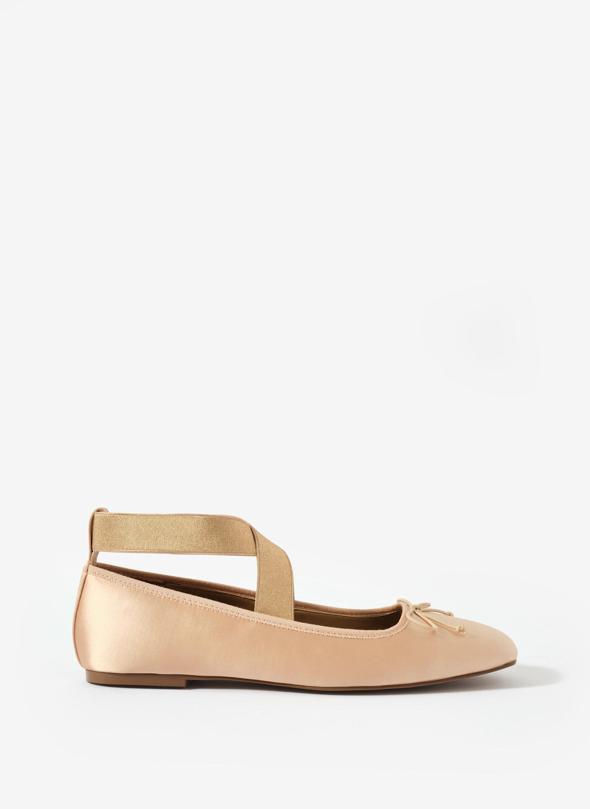 Kallie Pink Strappy Ballet Flats