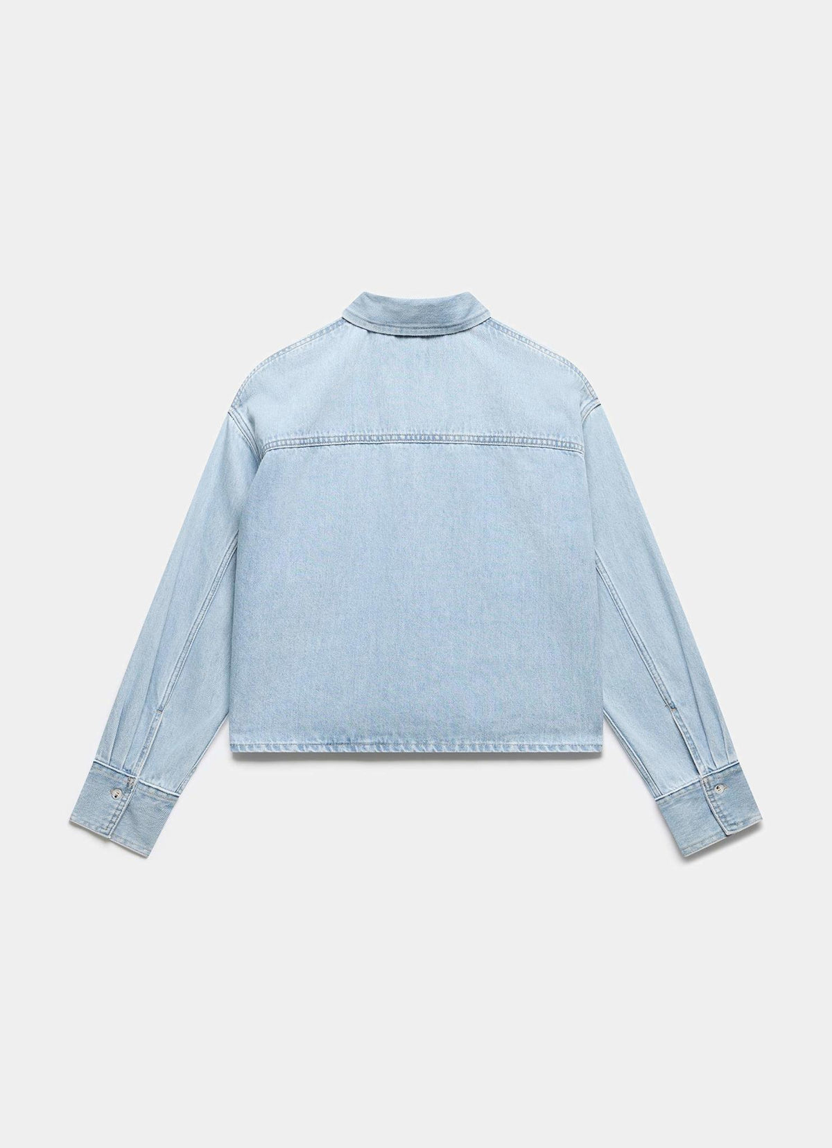 Light Indigo Denim Shirt