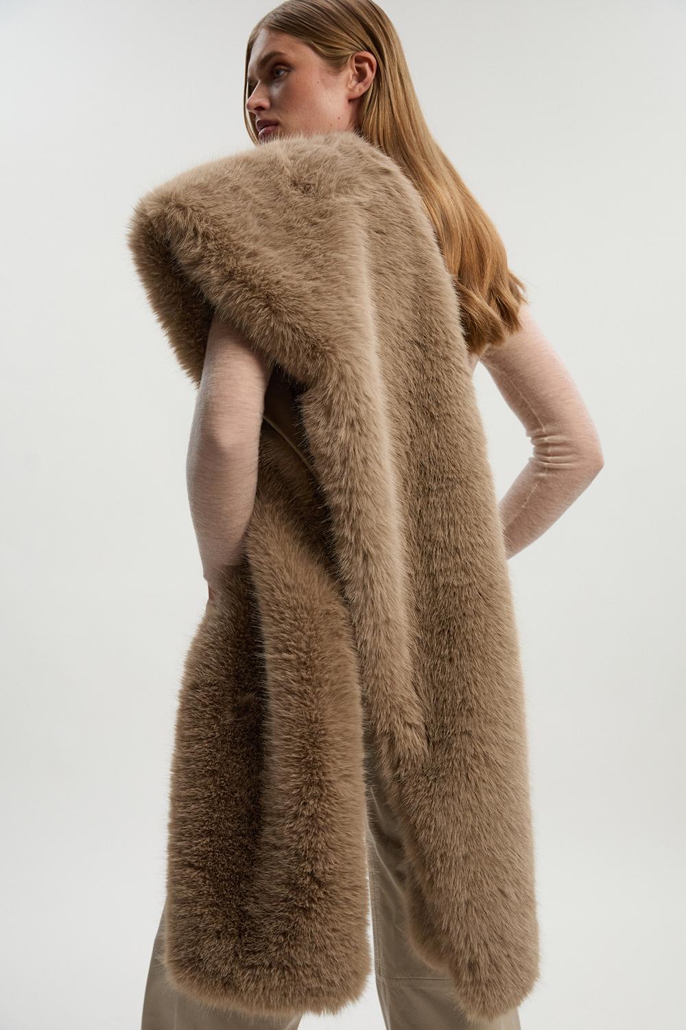 Faux Fur Scarf