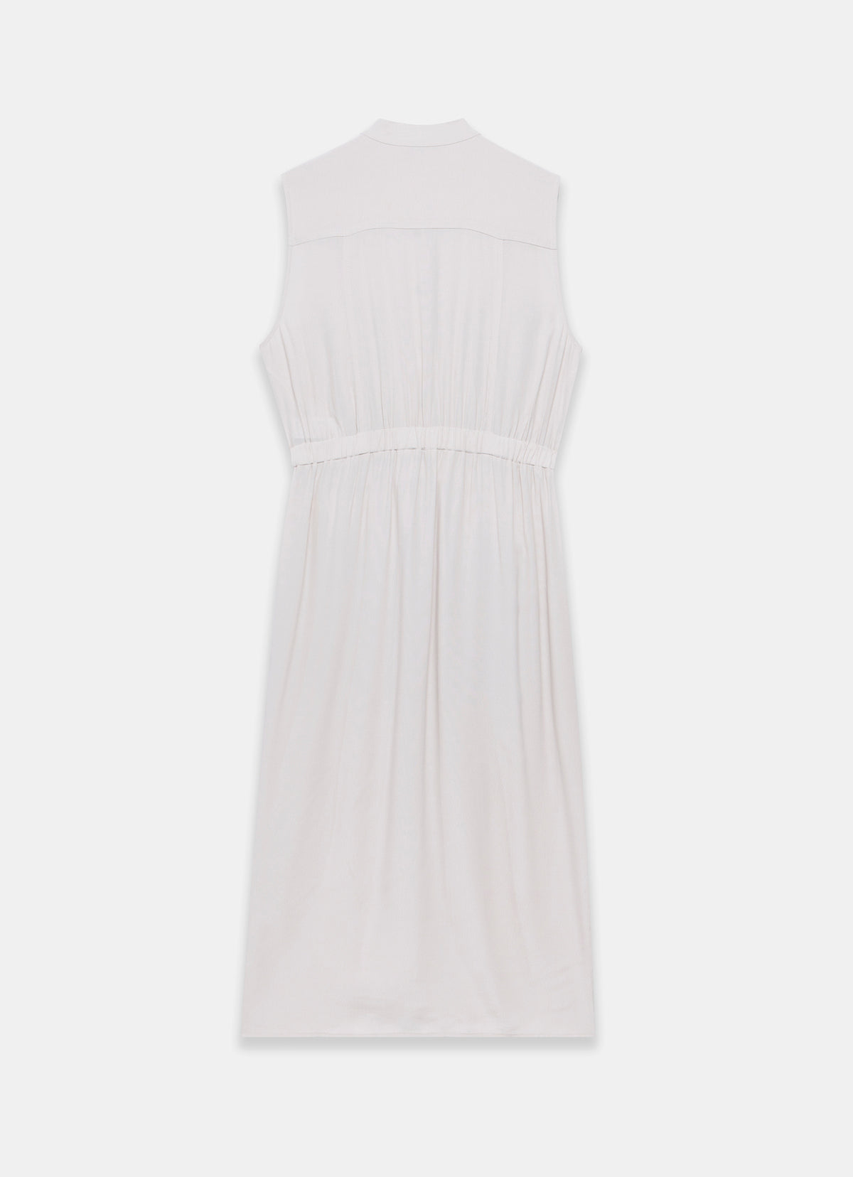 Neutral Utility Midi Dress