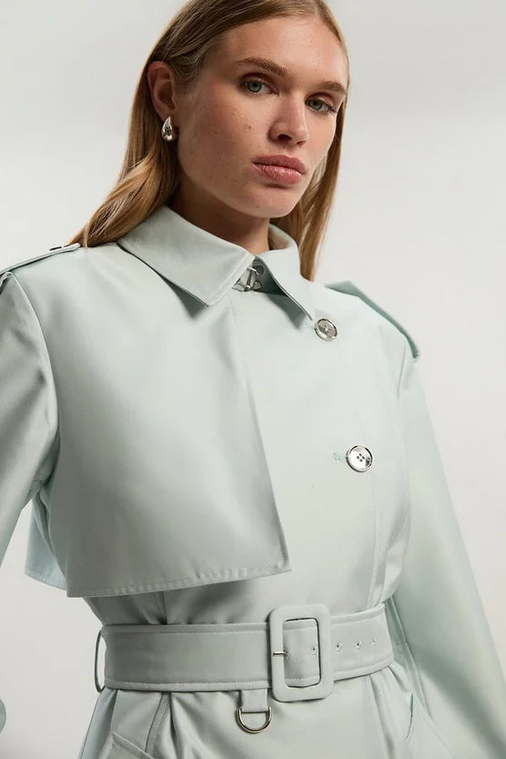 Soft Signature Trench Coat