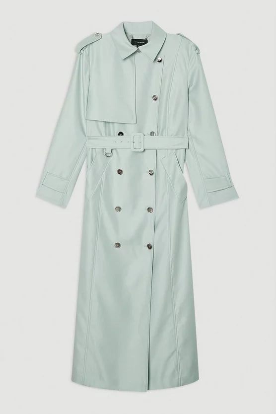 Soft Signature Trench Coat