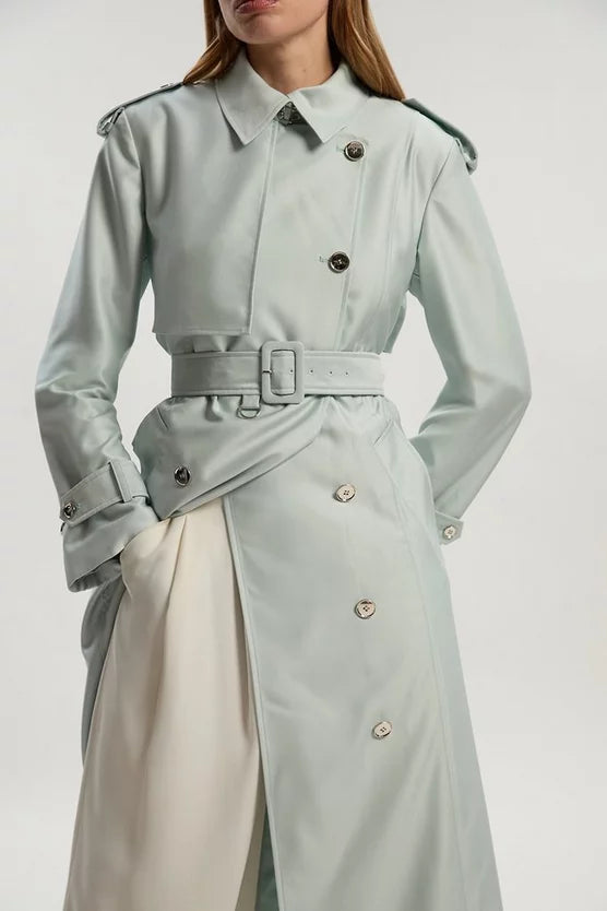 Soft Signature Trench Coat