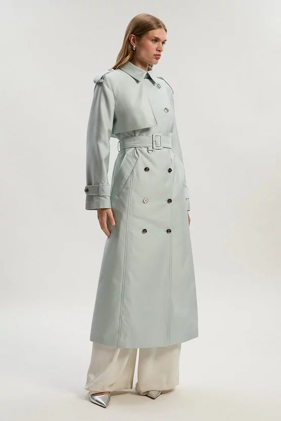 Soft Signature Trench Coat
