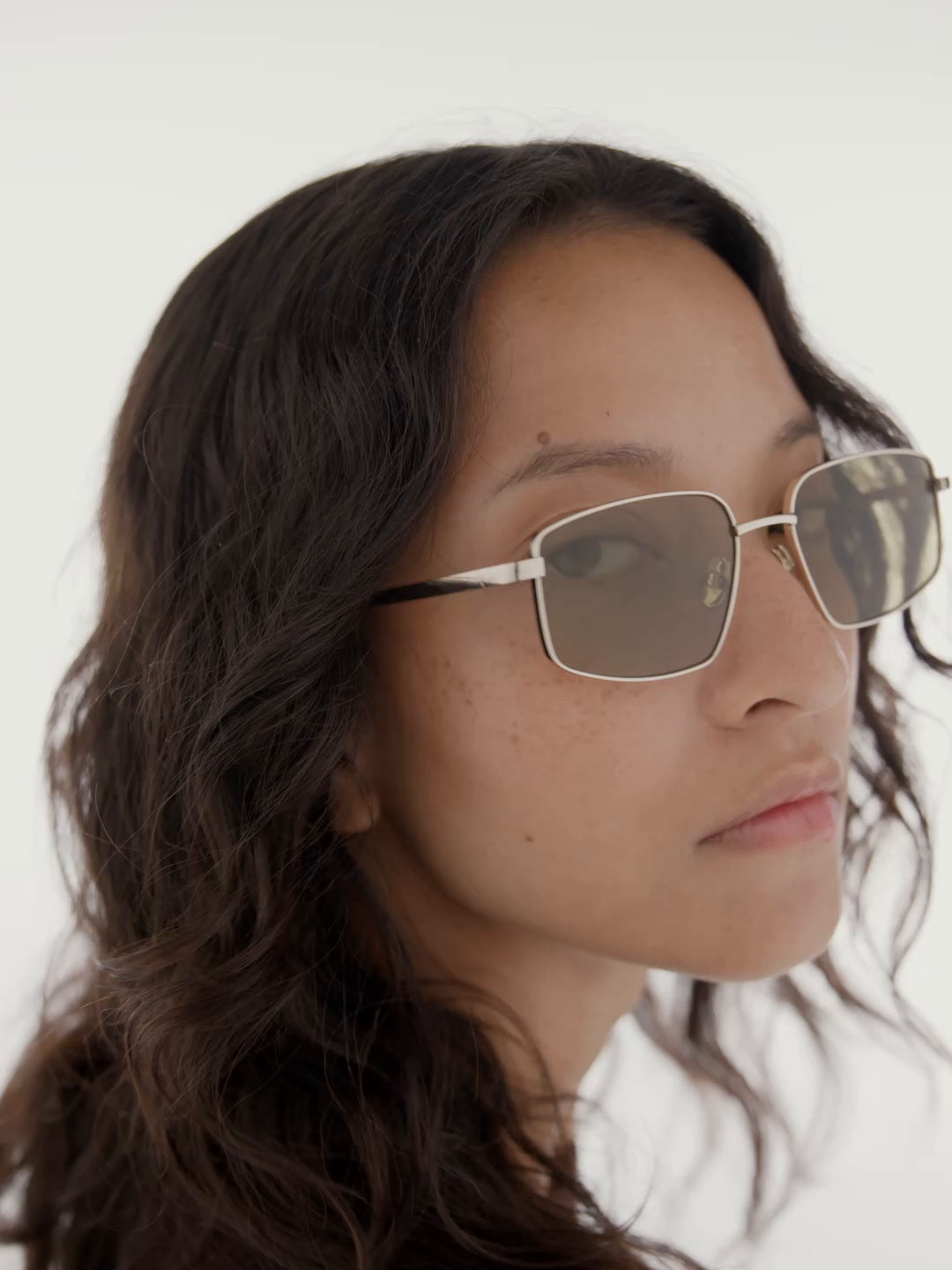 Metallic sunglasses