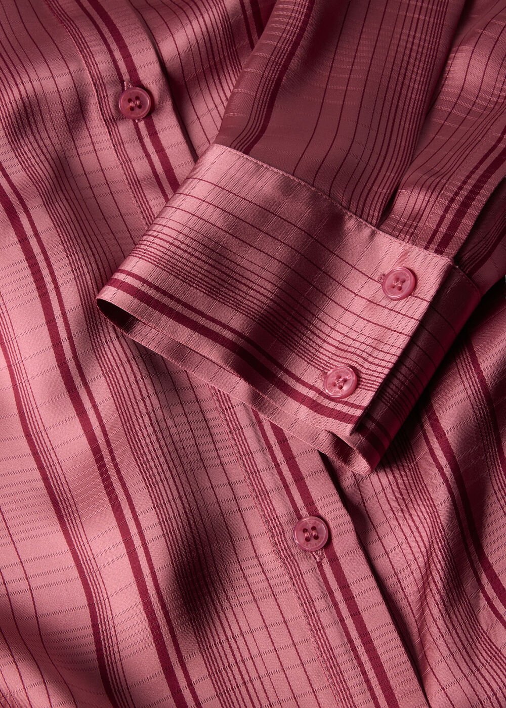 Pink/Multi Satin Stripe Shirt