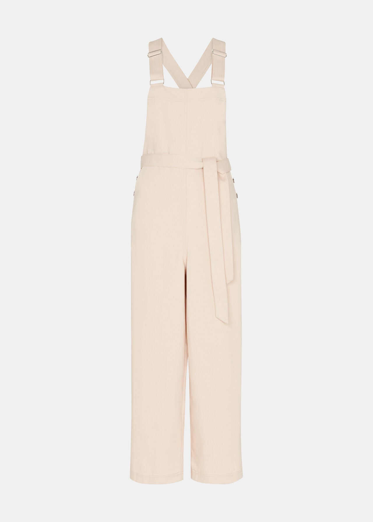 Ivory dungarees