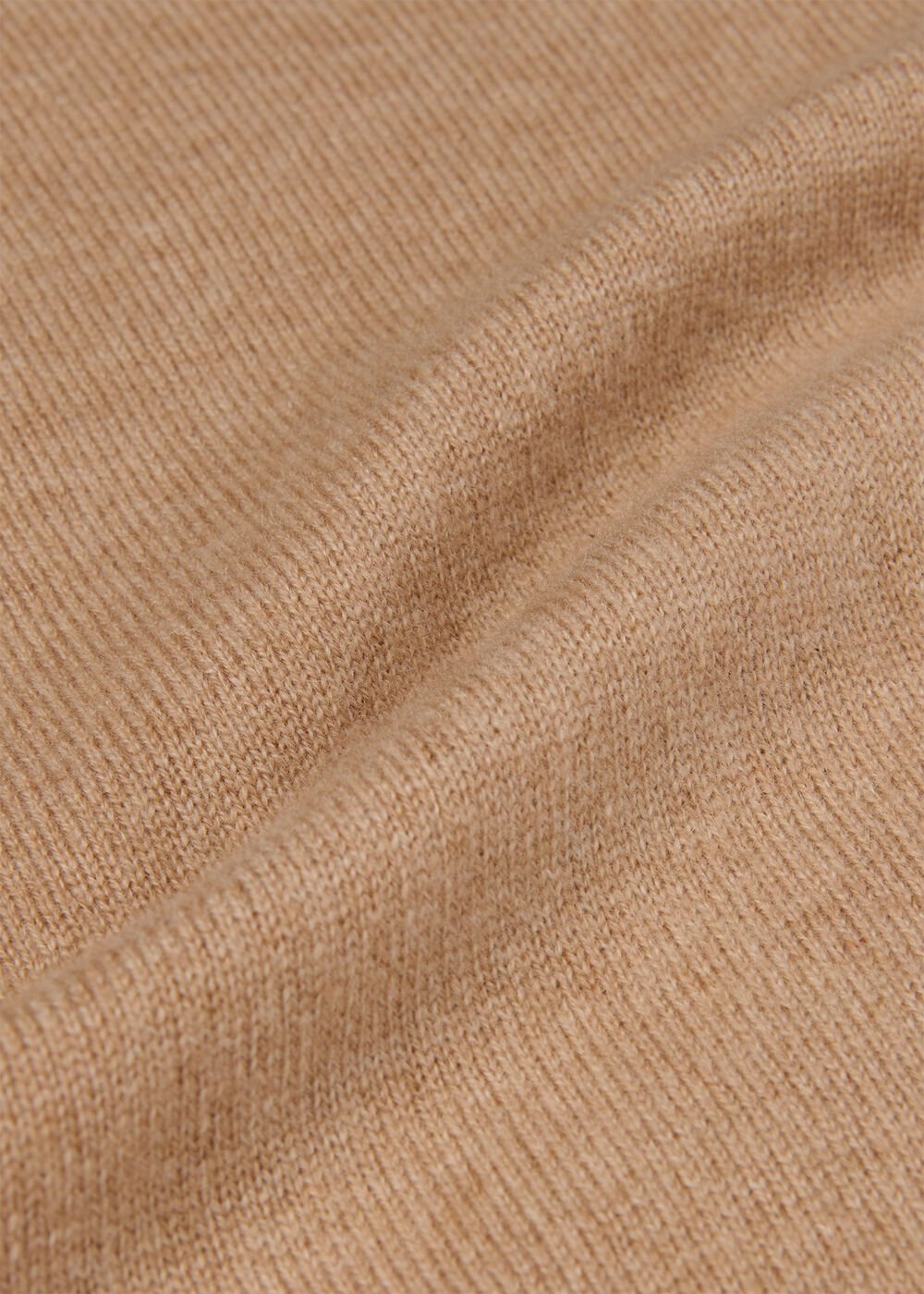 Cashmere Seam Detail Crew Knit