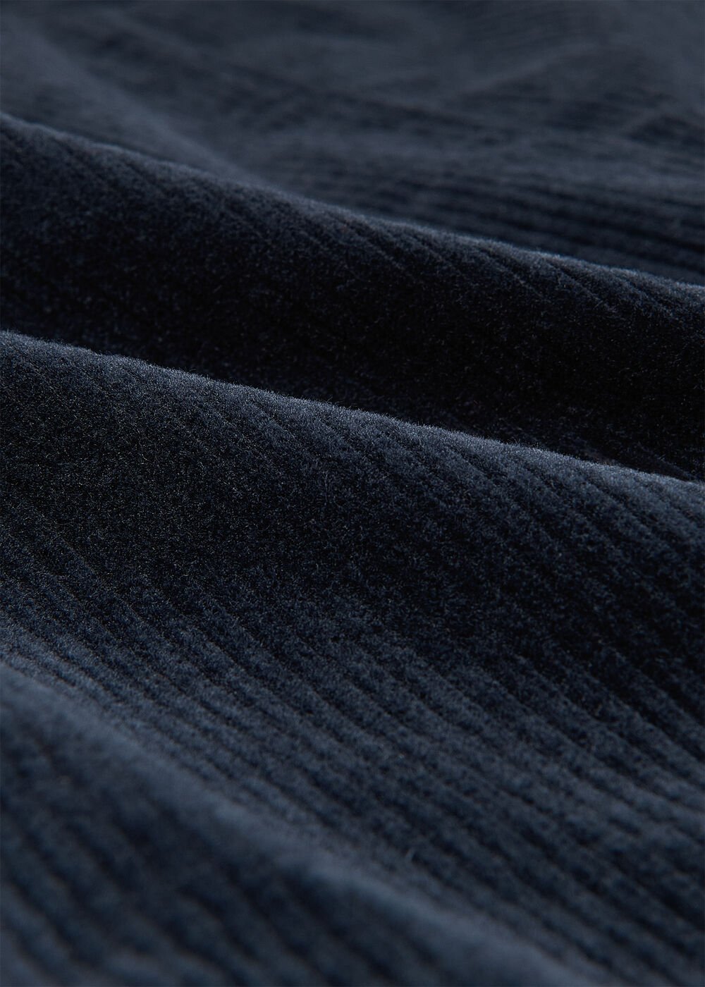 Navy Casual Pocket Cord Jacket