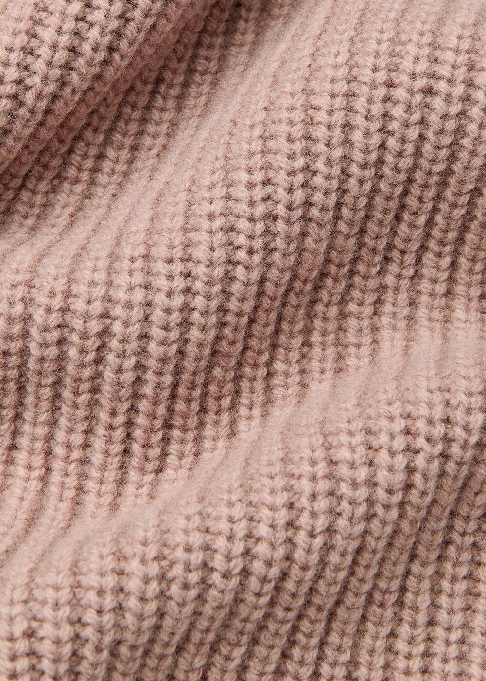Rose Heavy Gauge Roll Neck Knit