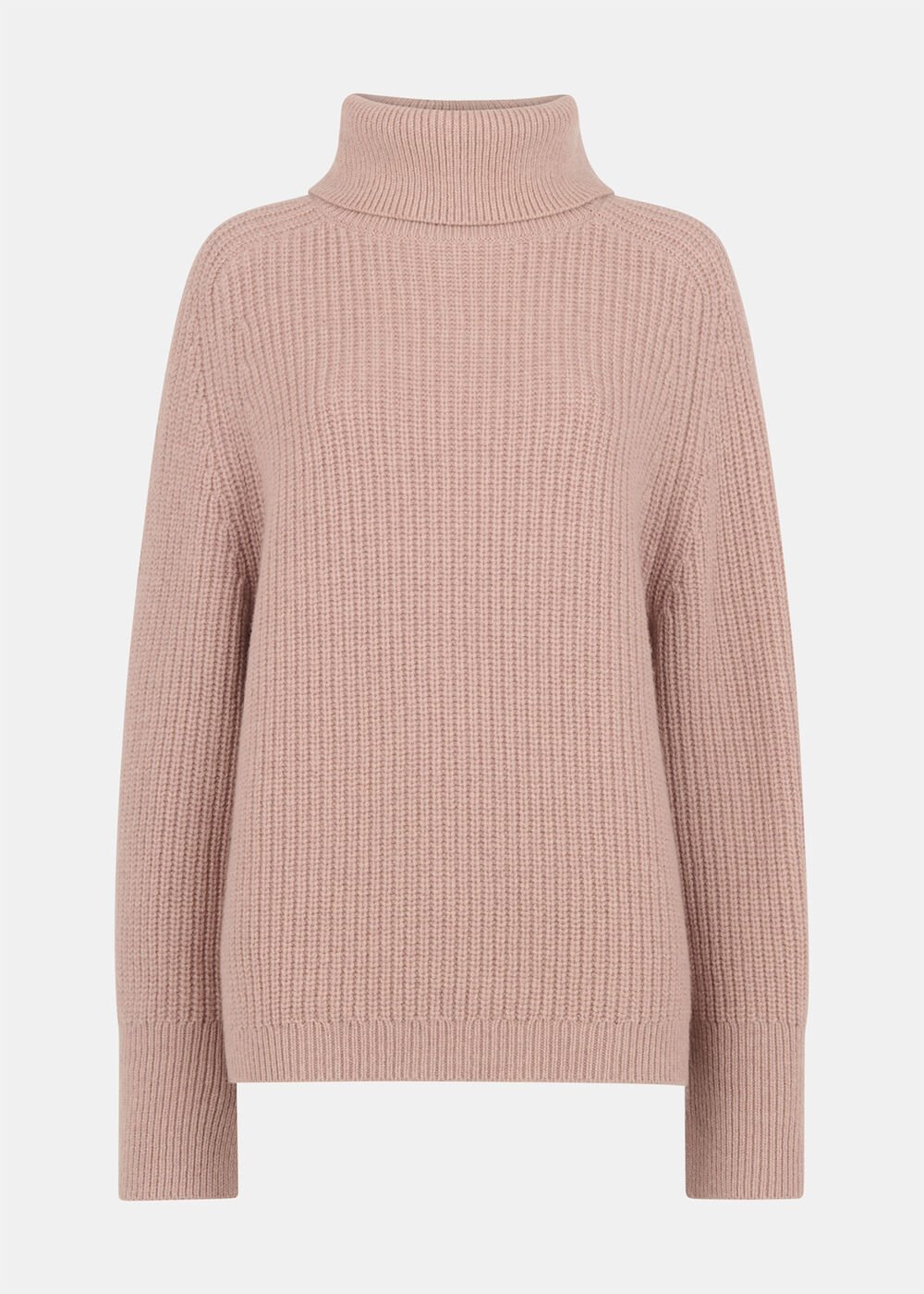 Rose Heavy Gauge Roll Neck Knit