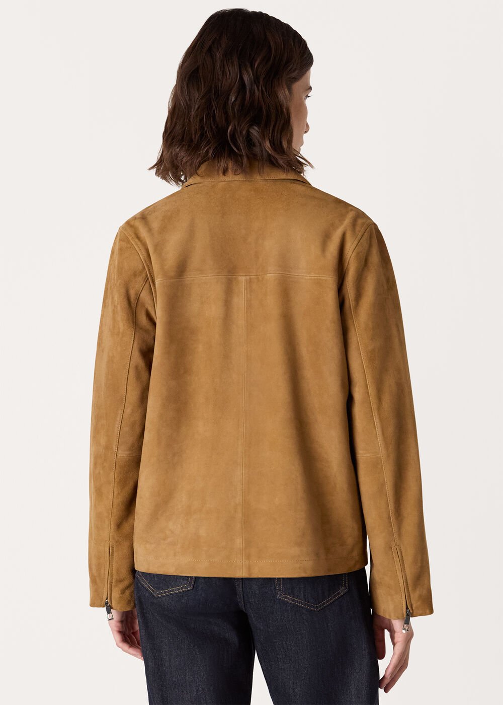 Tan Kate Suede Jacket