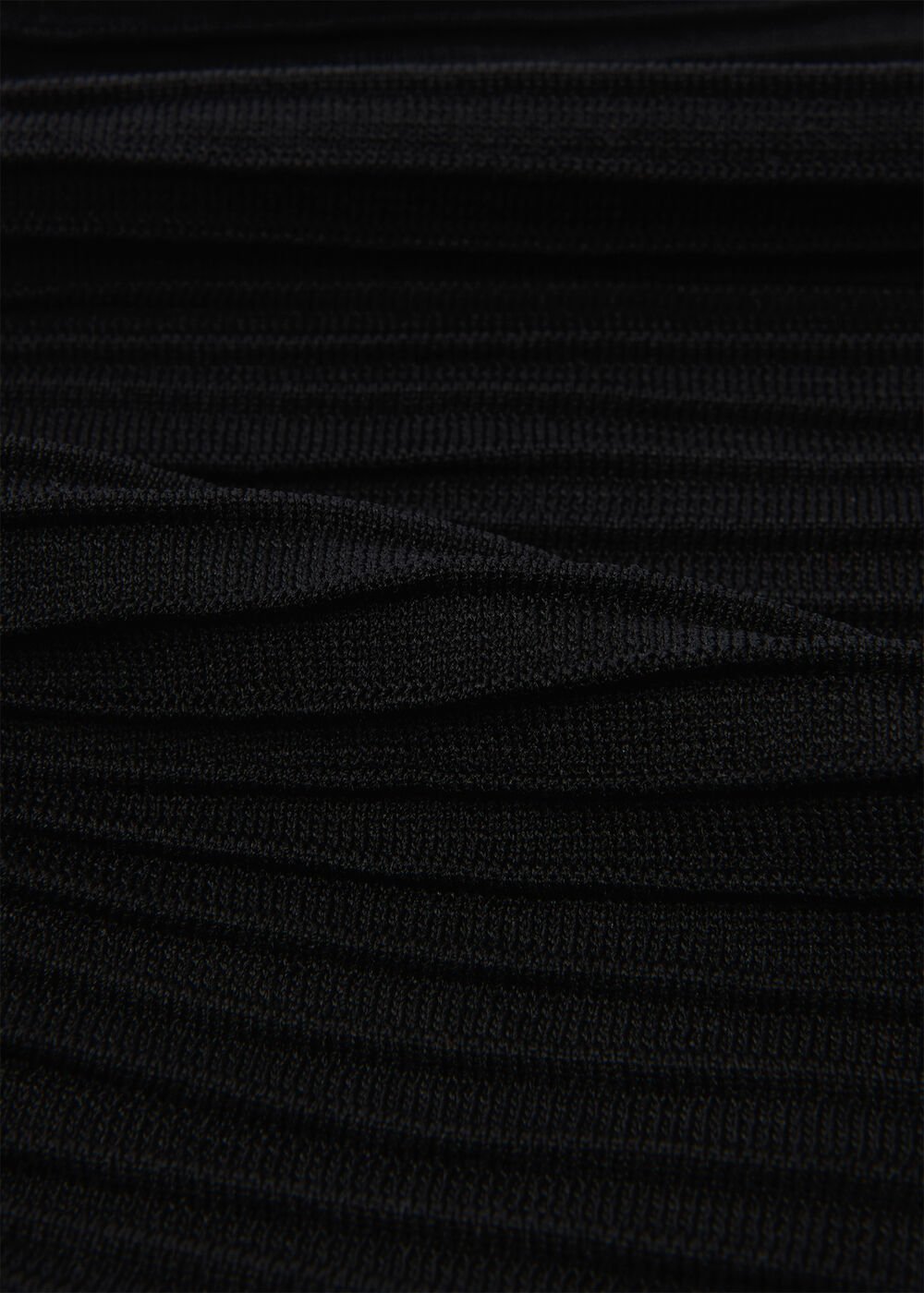 Knitted Pleated Skirt