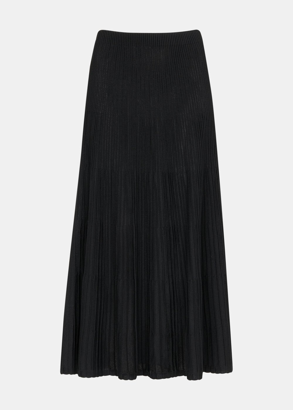 Knitted Pleated Skirt