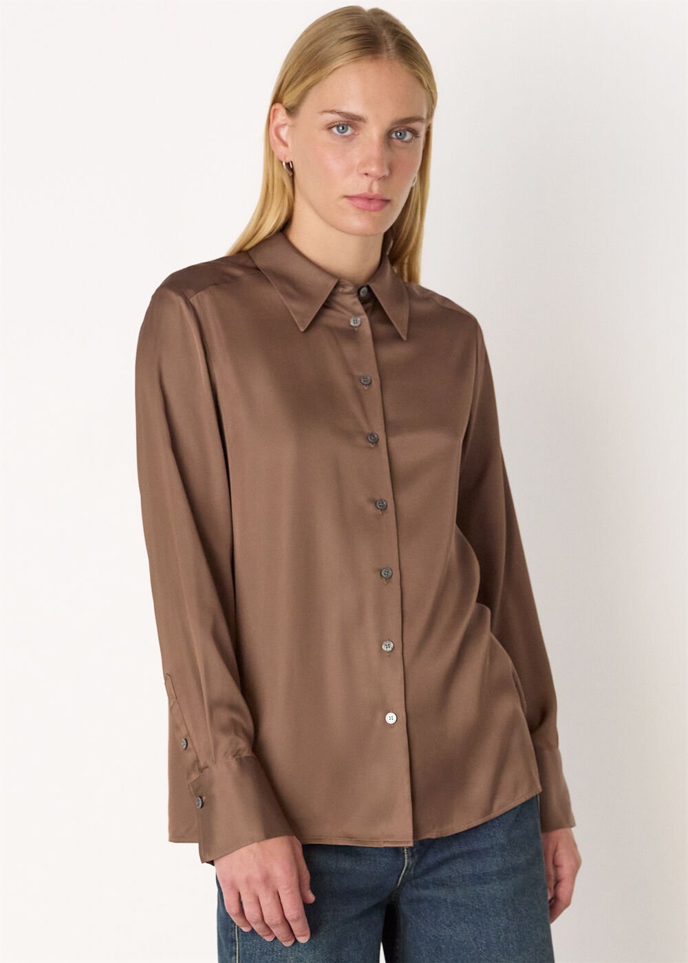 Bronze Metallic Shirt