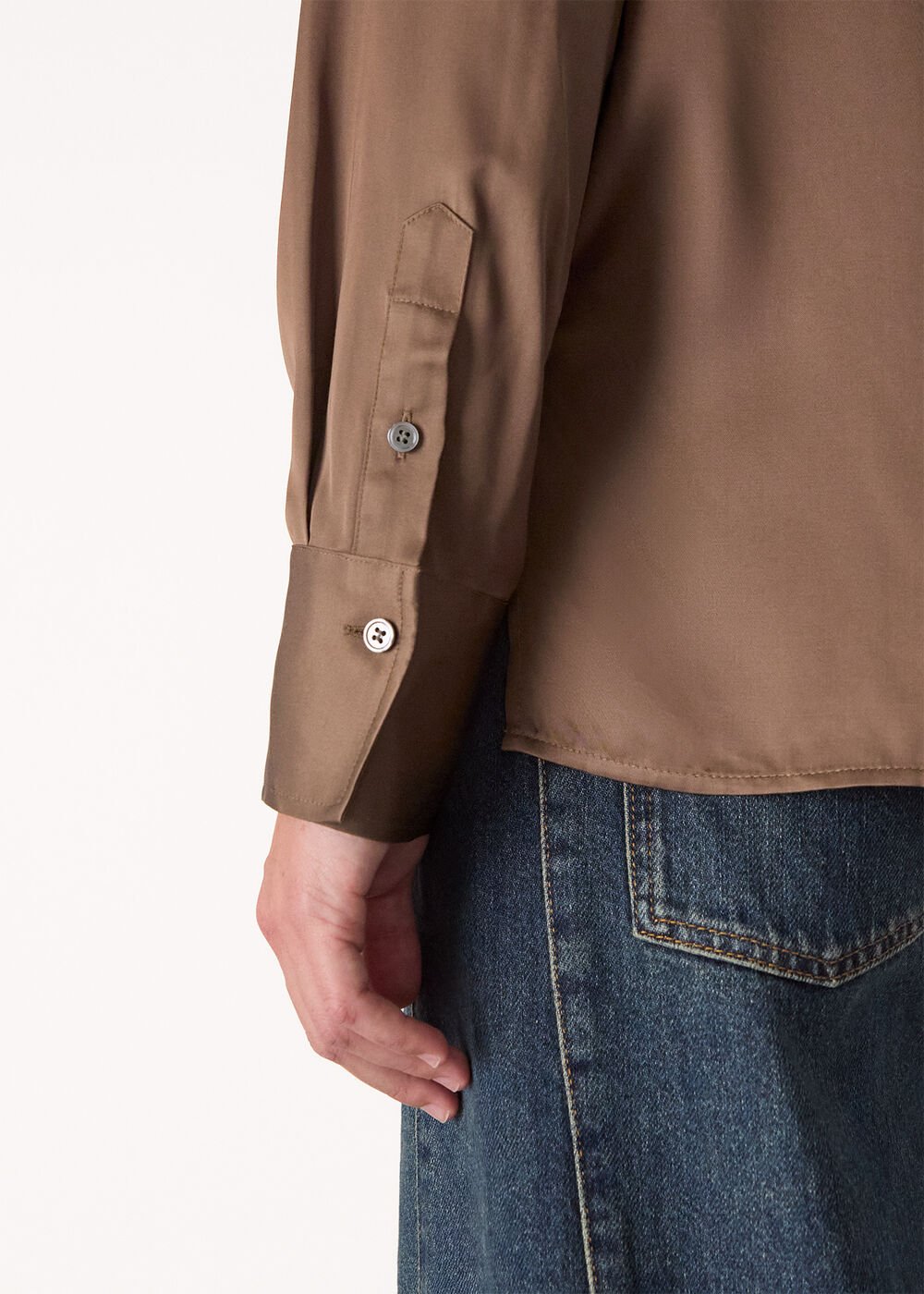 Bronze Metallic Shirt