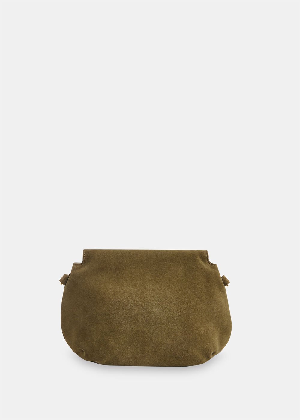 Olive Nala Suede Crossbody Bag