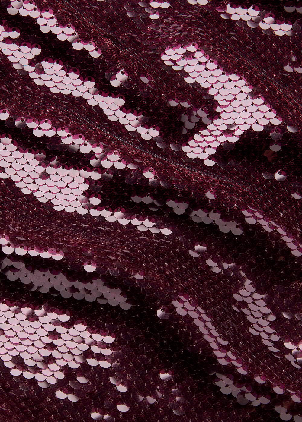 Merlot Sequin Midi Skirt