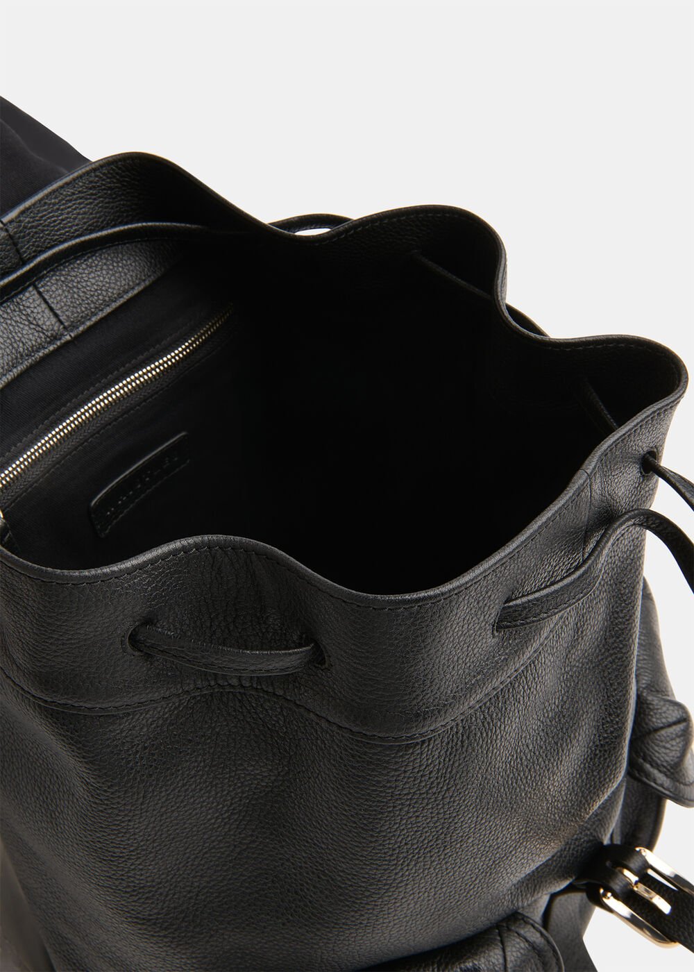 Black Sierra Pocket Detail Backpack