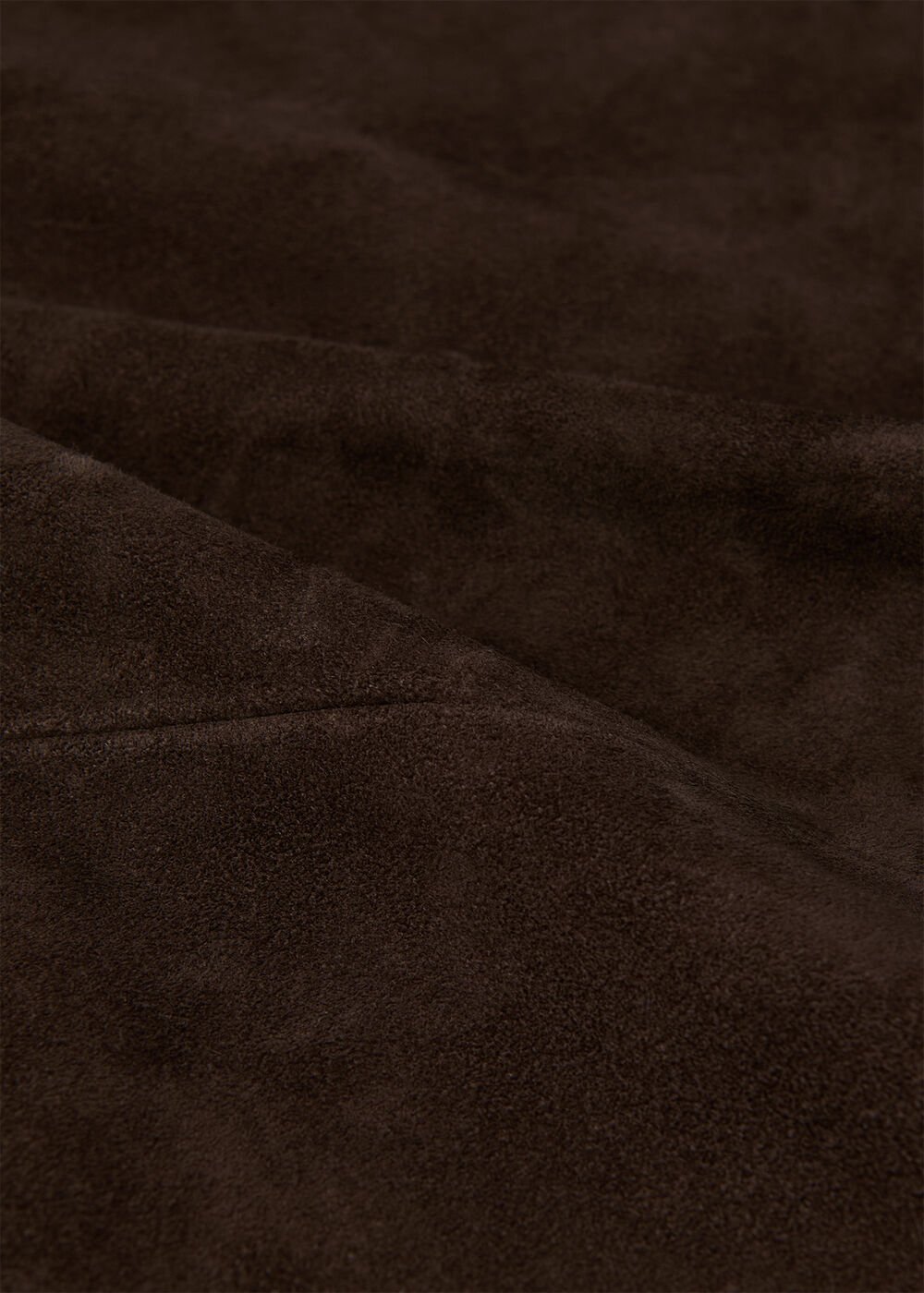 Chocolate Suede Trench Coat