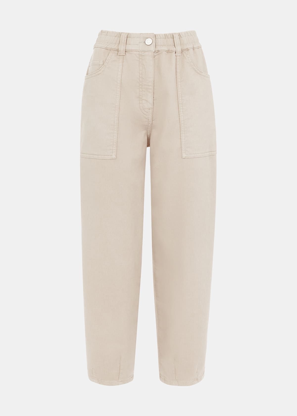 Neutral Tessa Casual Trouser
