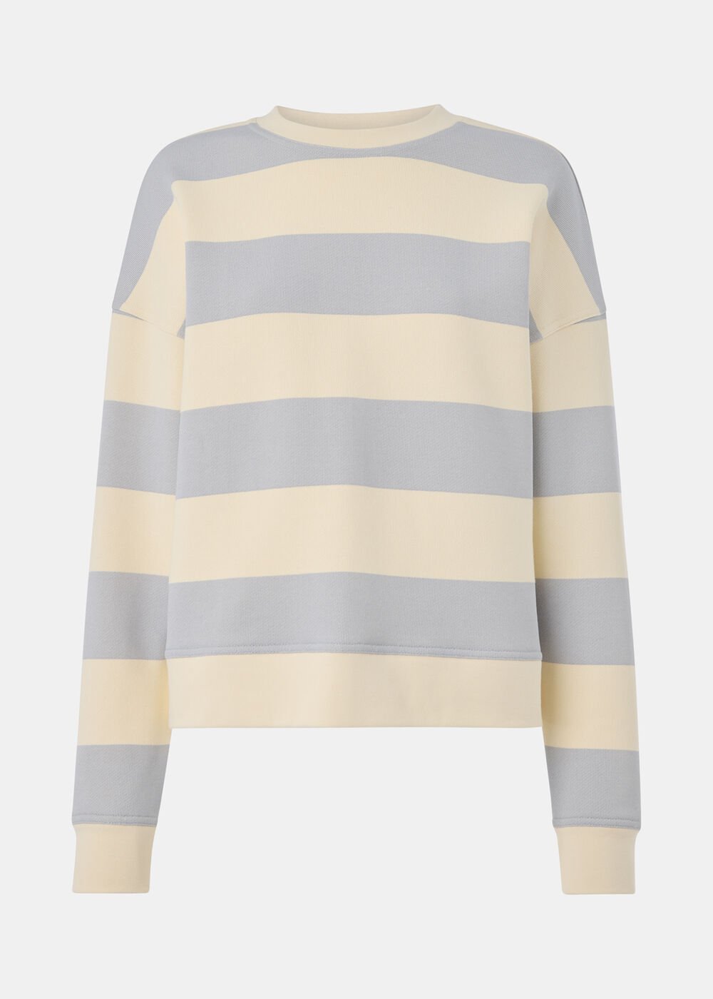 Blue/Multi Wide Stripe Sweat