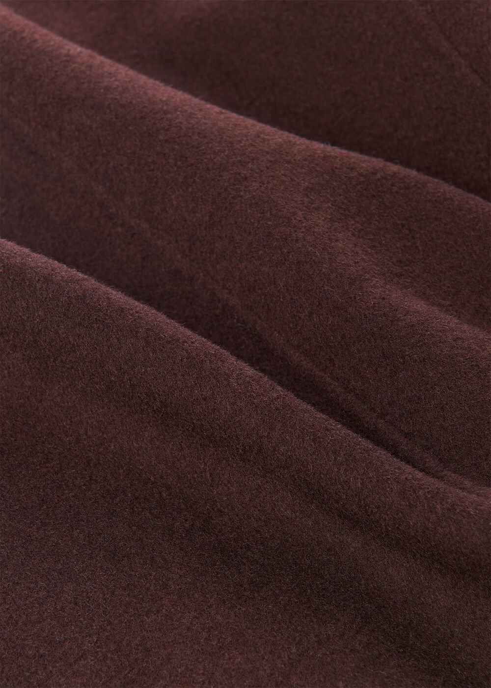 Chocolate Wool Blazer Coat