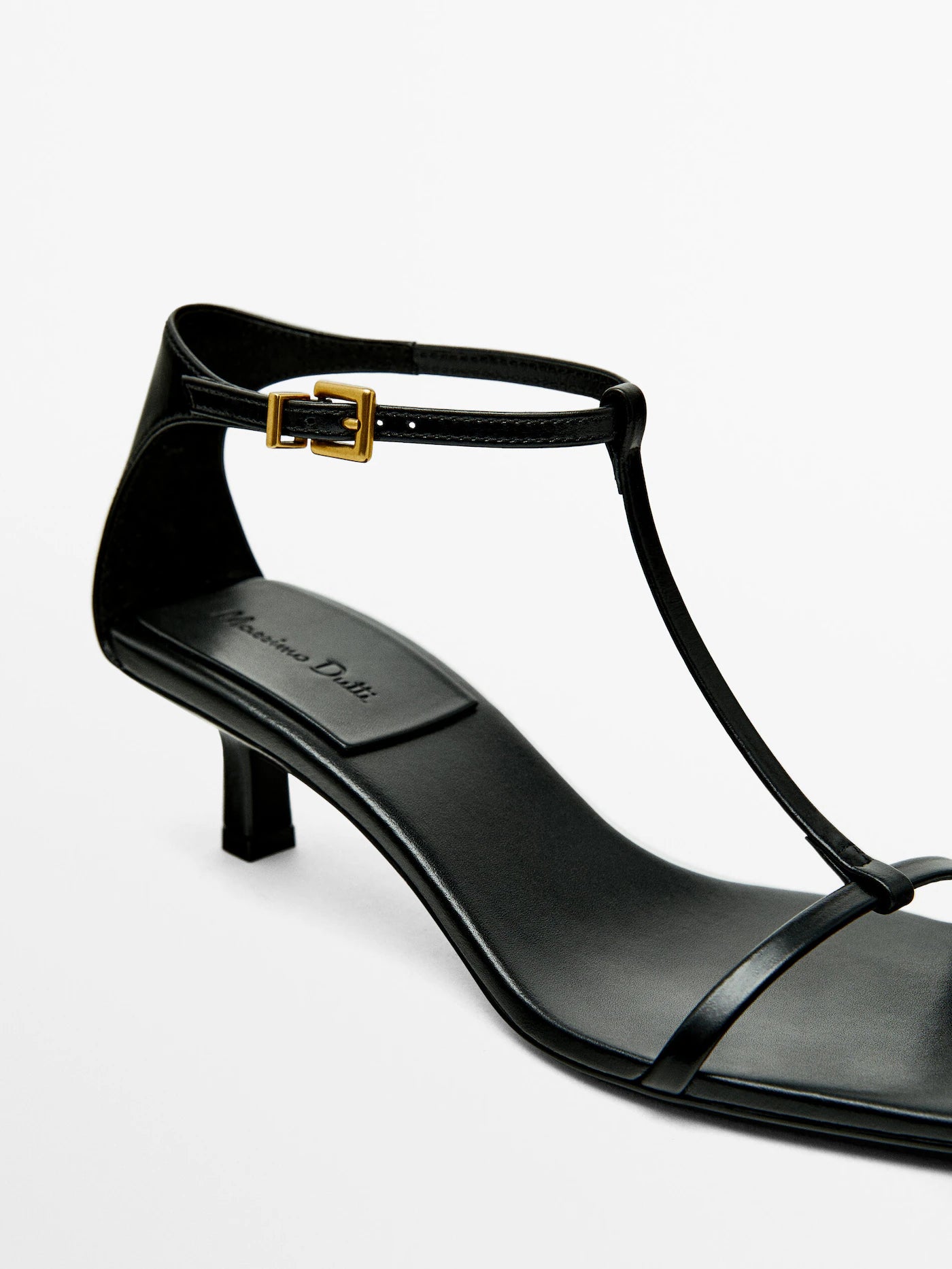 Strappy heeled sandals