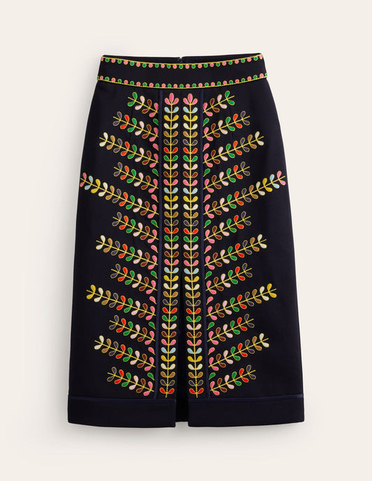 Embroidered Icon skirt