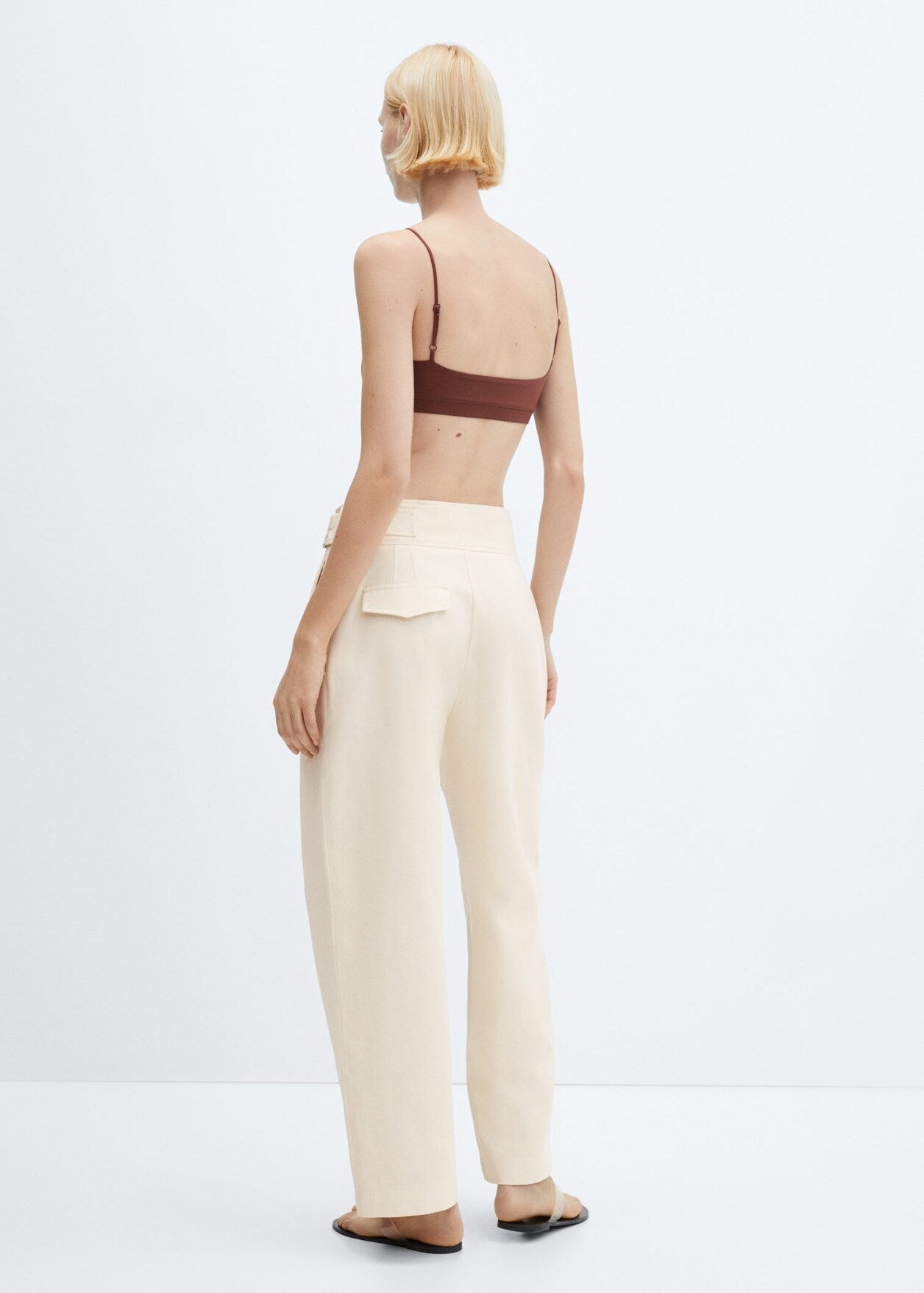 Trousers with belt loops
