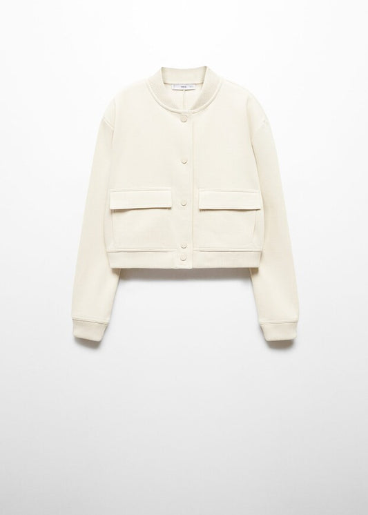 Cotton bomber jacket
