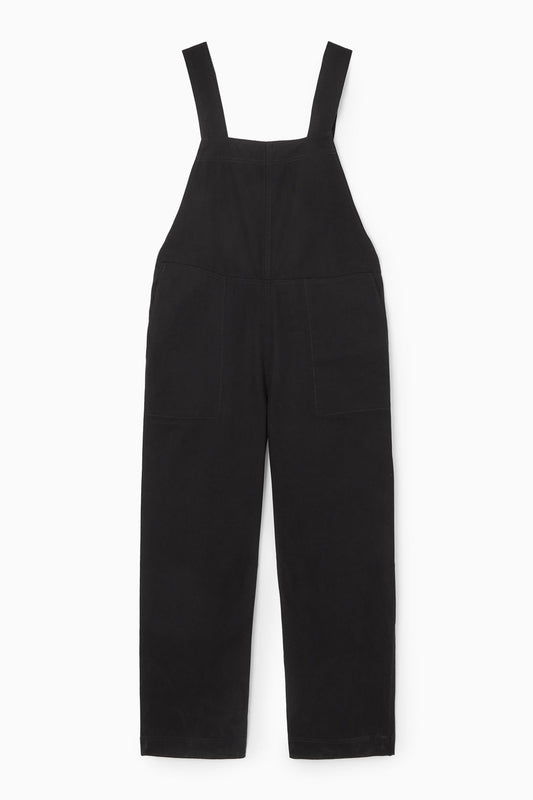 Wide-leg dungarees