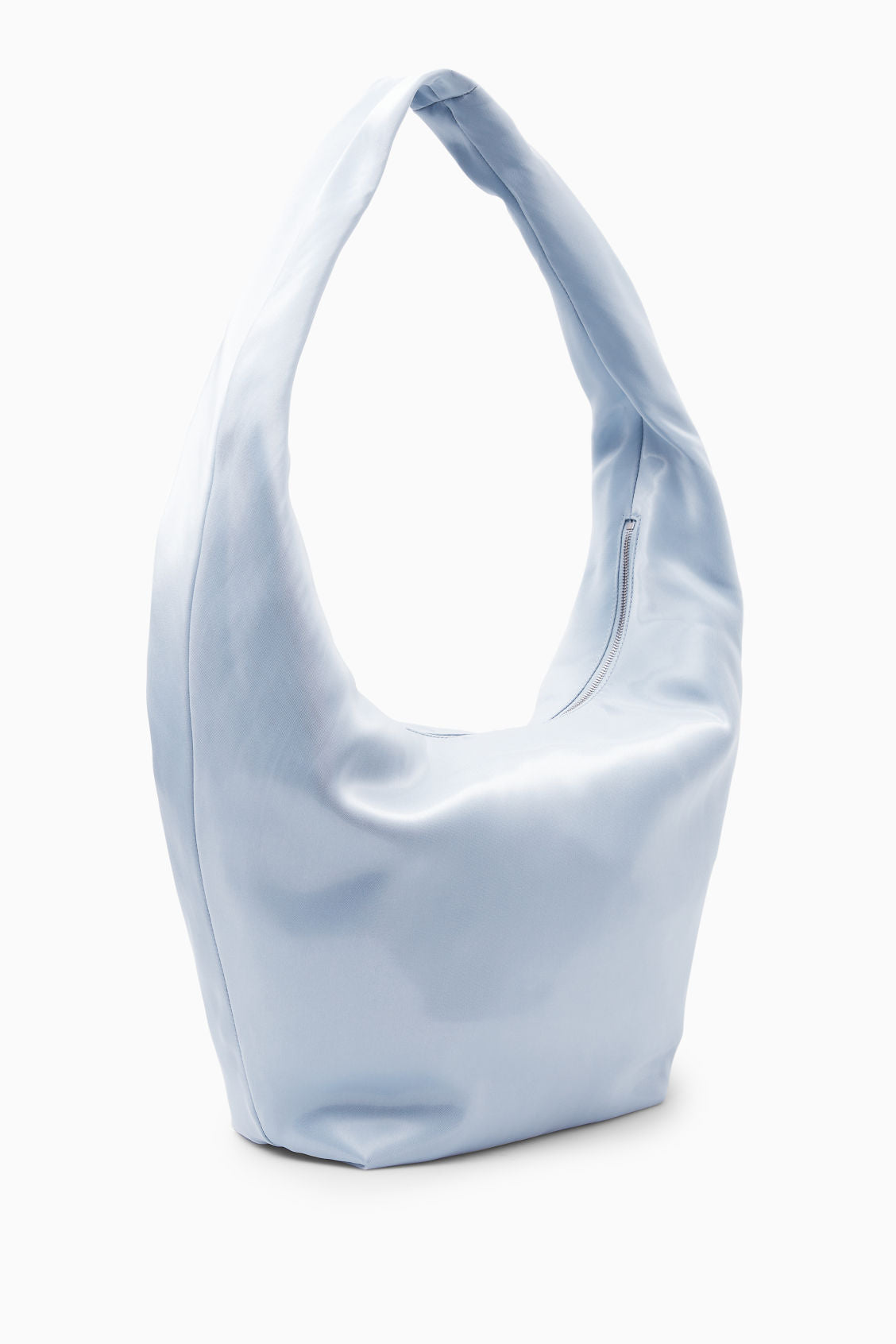 High-shine shoulder bag