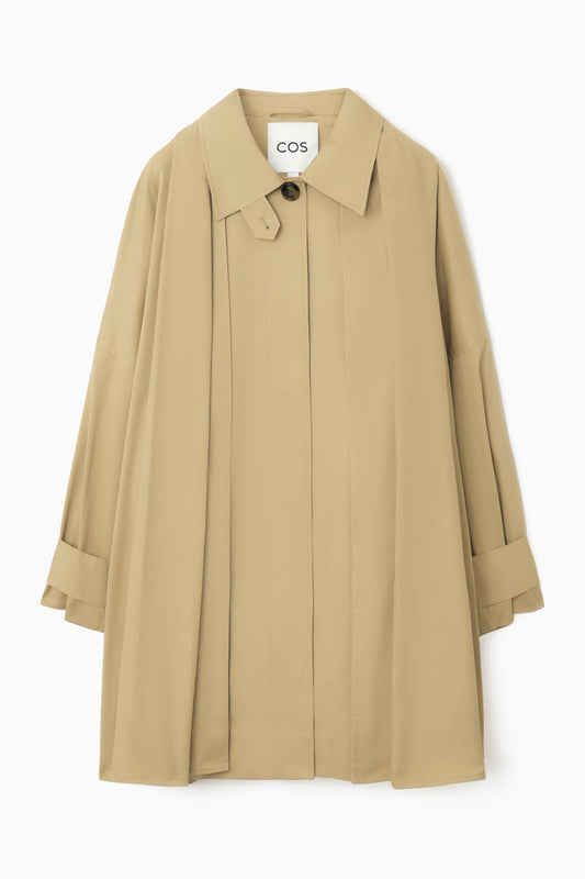 Scarf trench coat