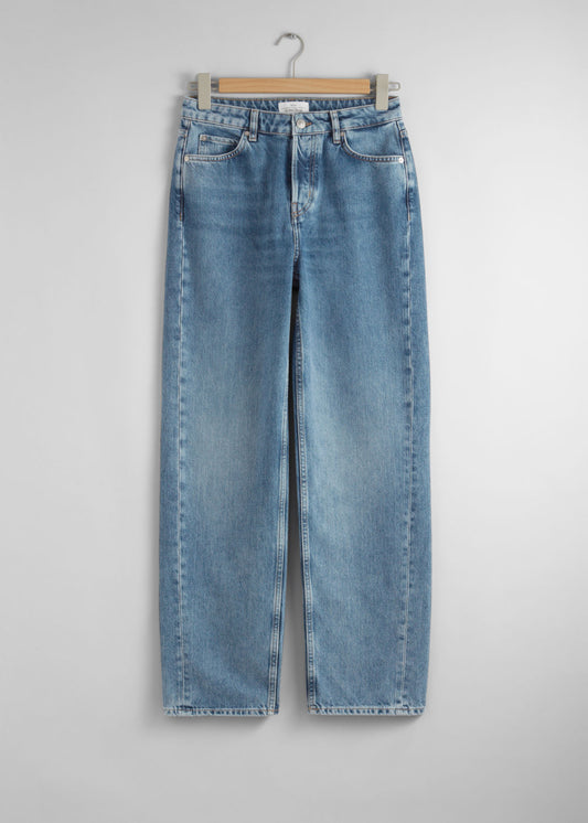 Relaxed tapered jeans