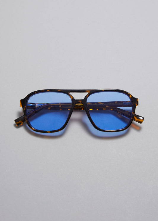 Aviator-frame sunglasses